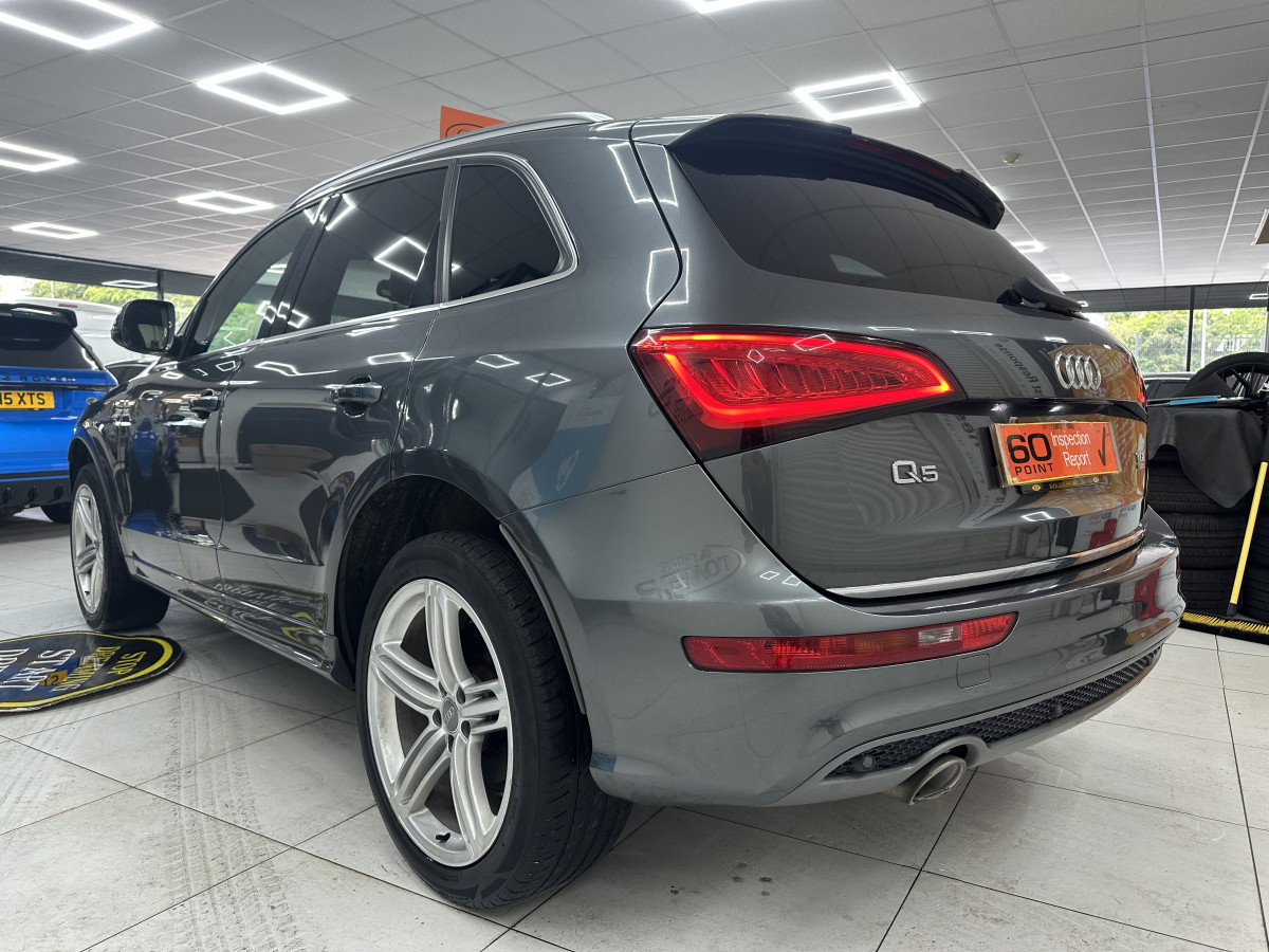 2014 (NOV) AUDI Q5 2.0 TDi S LINE PLUS QUATTRO AUTOMATIC with BLACK LEATHER