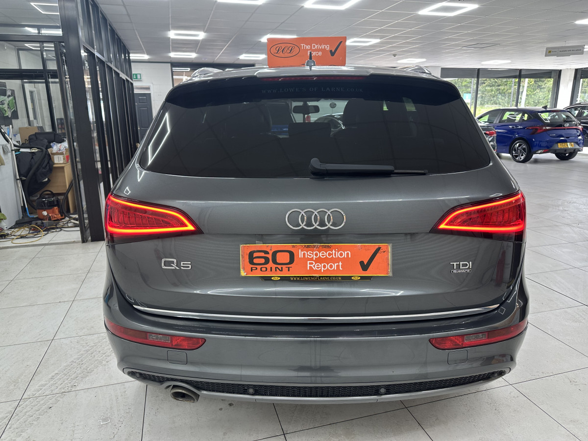2014 (NOV) AUDI Q5 2.0 TDi S LINE PLUS QUATTRO AUTOMATIC with BLACK LEATHER
