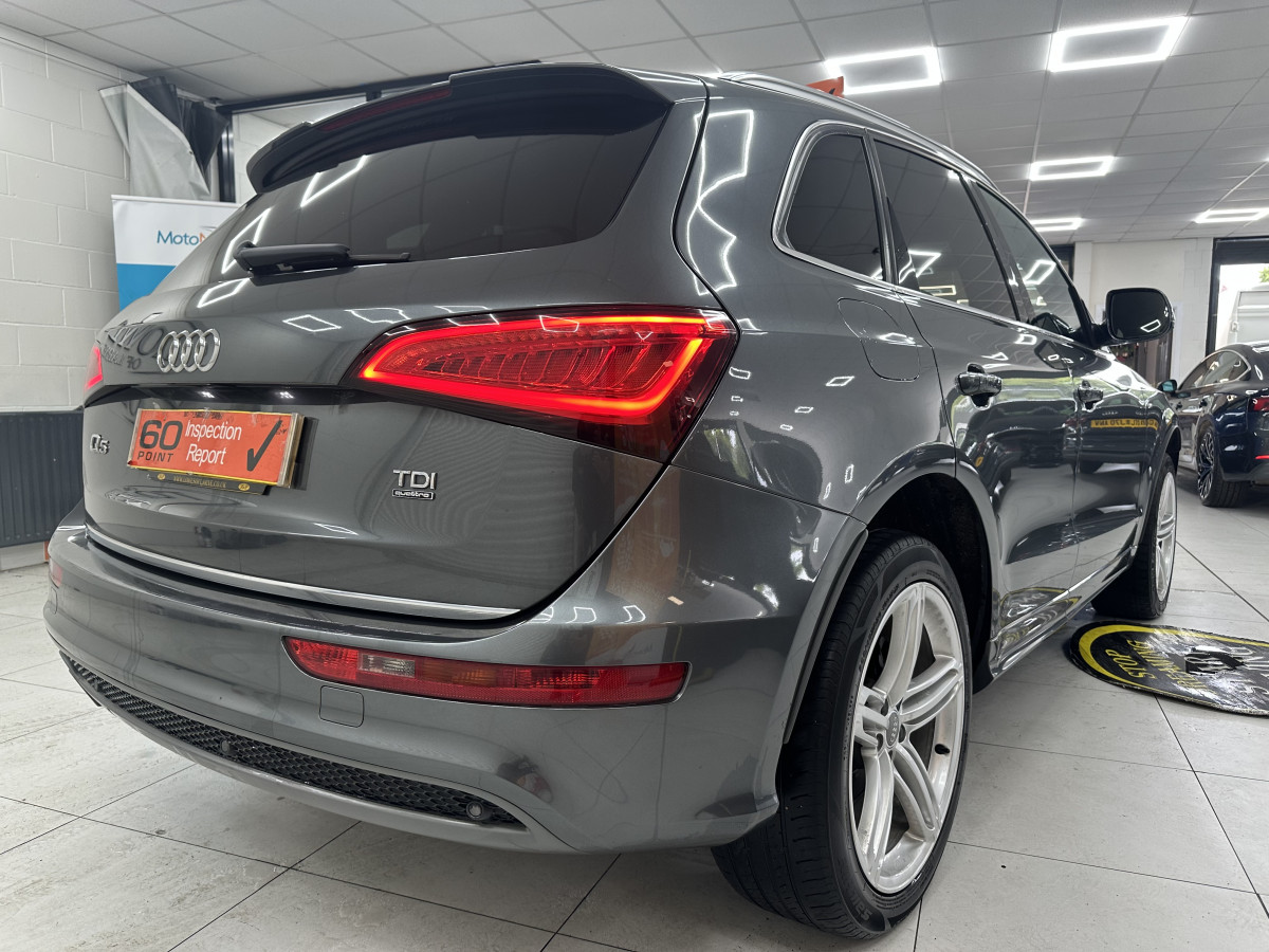 2014 (NOV) AUDI Q5 2.0 TDi S LINE PLUS QUATTRO AUTOMATIC with BLACK LEATHER