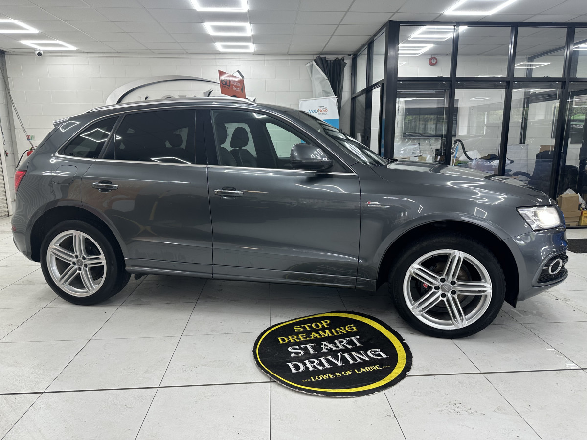 2014 (NOV) AUDI Q5 2.0 TDi S LINE PLUS QUATTRO AUTOMATIC with BLACK LEATHER