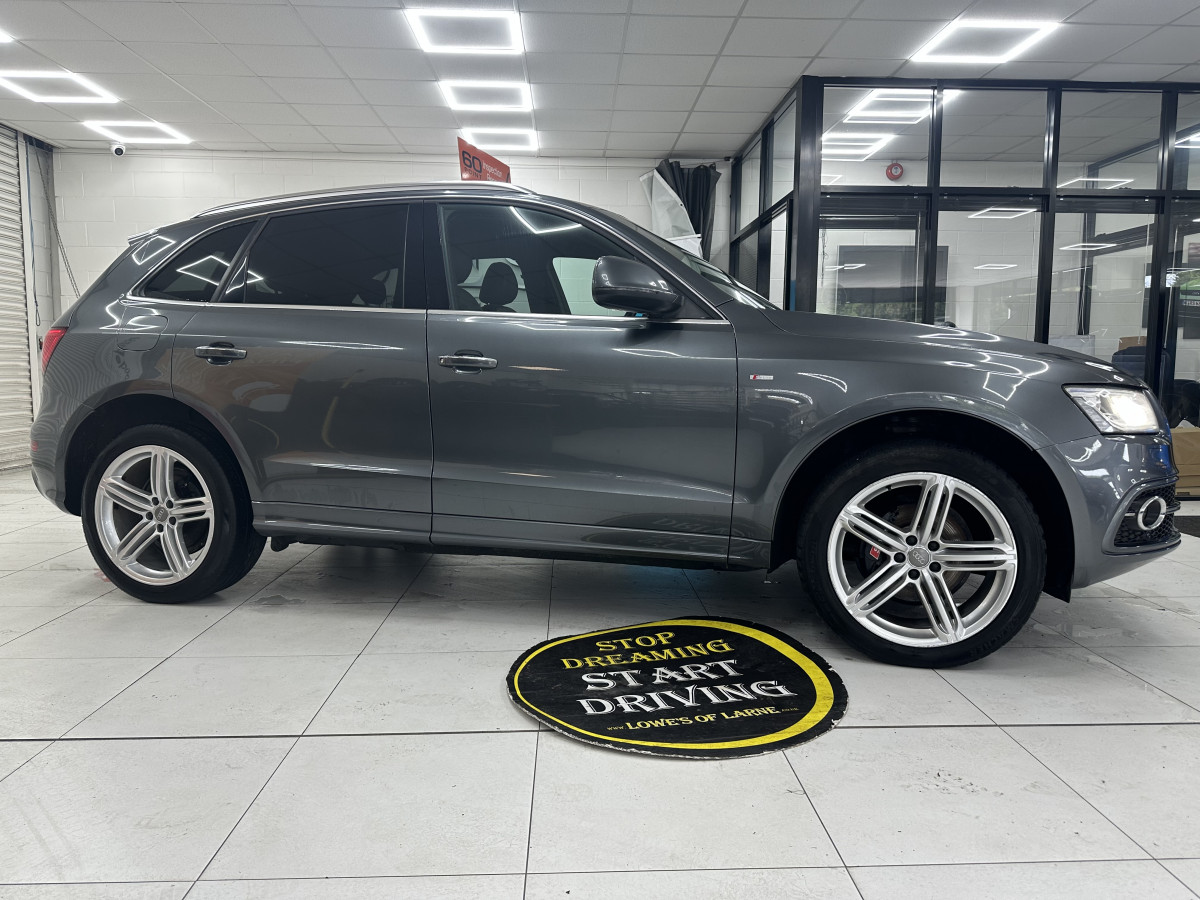 2014 (NOV) AUDI Q5 2.0 TDi S LINE PLUS QUATTRO AUTOMATIC with BLACK LEATHER
