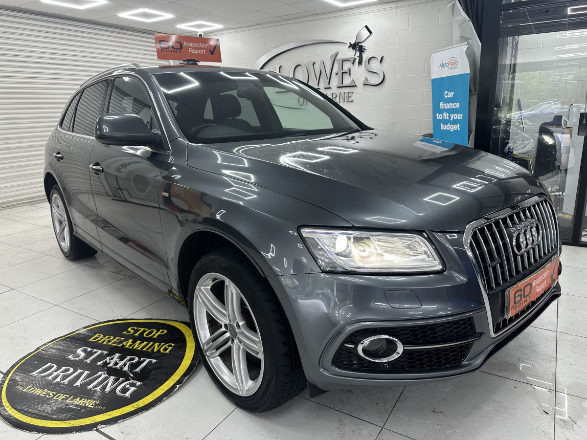 2014 (NOV) AUDI Q5 2.0 TDi S LINE PLUS QUATTRO AUTOMATIC with BLACK LEATHER