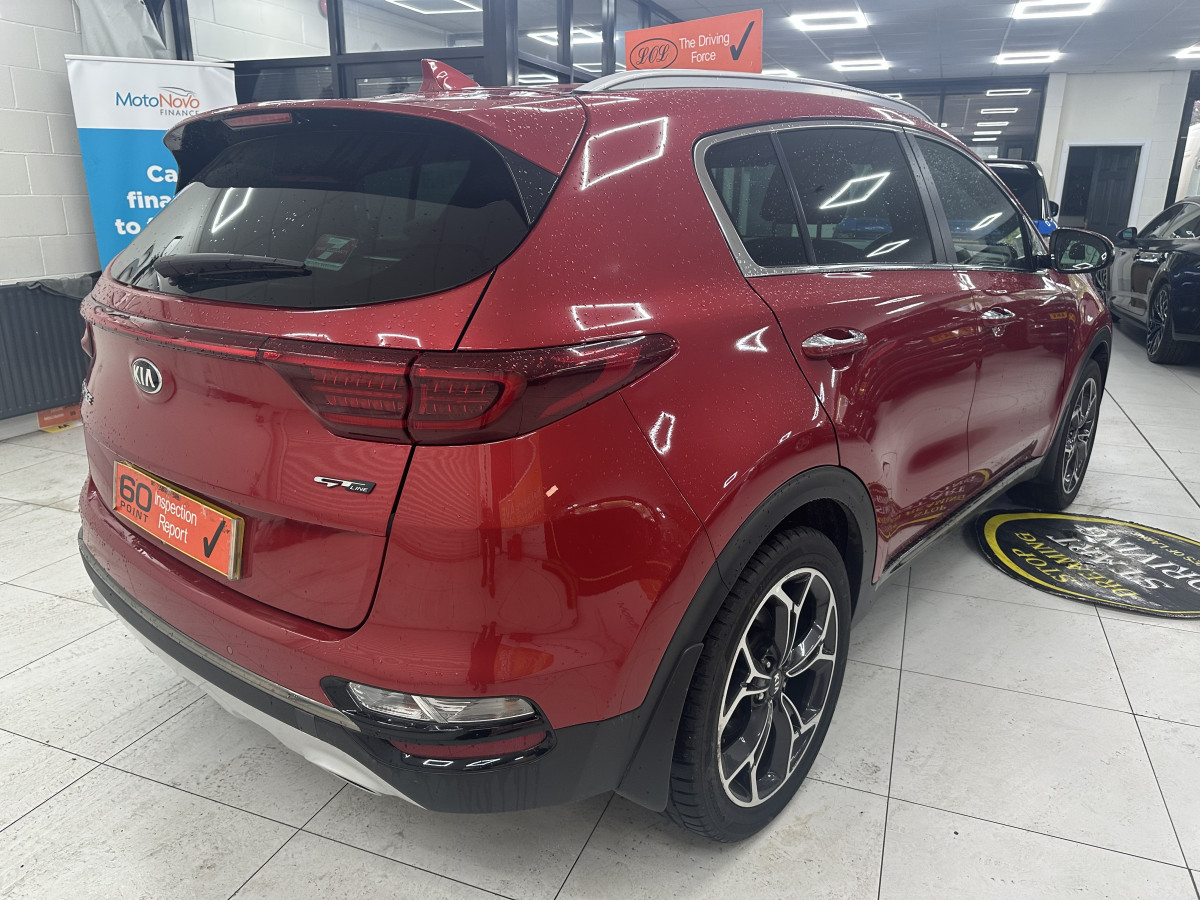 2020 KIA SPORTAGE 1.6 CRDi Mhev GT LINE with ONLY 45,000 MILES — FULLY LOADED
