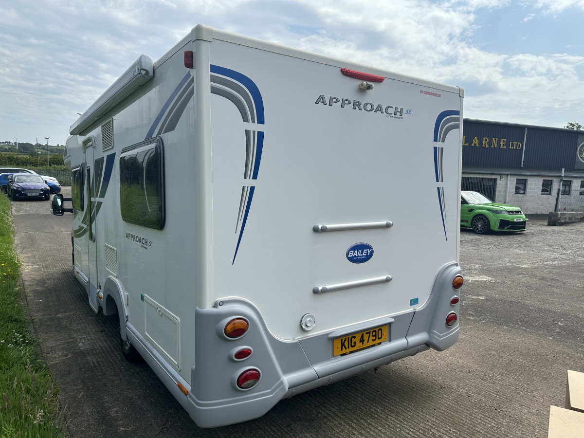 2012 PEUGEOT BOXER 2.2 HDi BAILEY APPROACH 745 MOTORHOME with ONLY 26,000 MILES (REAR FIX FRENCH BED LAYOUT)