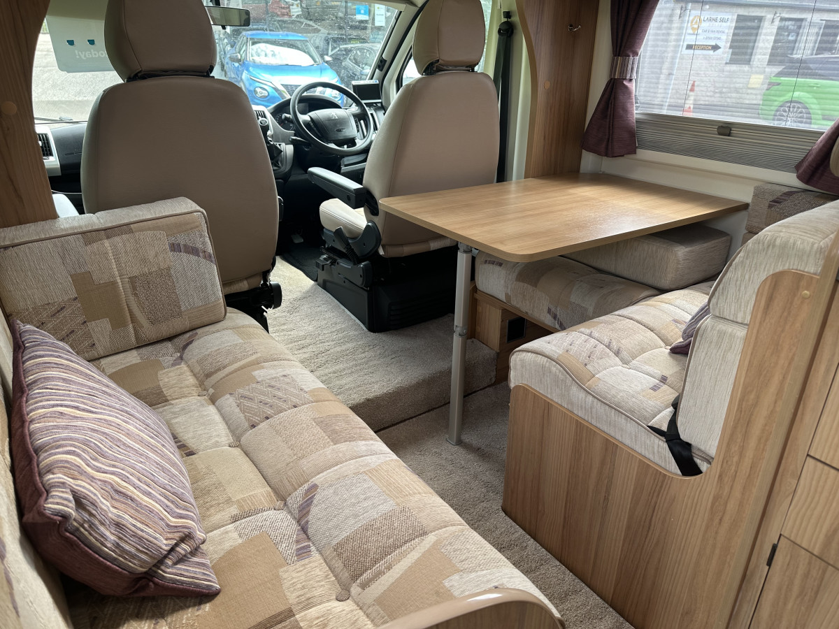 2012 PEUGEOT BOXER 2.2 HDi BAILEY APPROACH 745 MOTORHOME with ONLY 26,000 MILES (REAR FIX FRENCH BED LAYOUT)