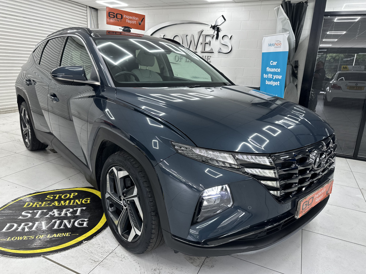 2023 HYUNDAI TUCSON 1.6 TGDi ULTIMATE with ONLY 26,000 MILES, FULLY LOADED LEATHER, PANORAMIC ROOF, SAT NAV