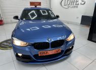 2013 (SEPT) BMW 318D SPORT AUTOMATIC — BLACK LEATHER SPORTS TRIM and FULL BODY KIT