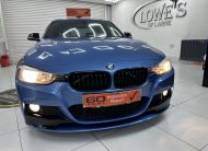 2013 (SEPT) BMW 318D SPORT AUTOMATIC — BLACK LEATHER SPORTS TRIM and FULL BODY KIT