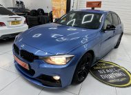 2013 (SEPT) BMW 318D SPORT AUTOMATIC — BLACK LEATHER SPORTS TRIM and FULL BODY KIT