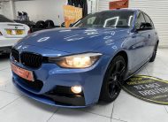 2013 (SEPT) BMW 318D SPORT AUTOMATIC — BLACK LEATHER SPORTS TRIM and FULL BODY KIT