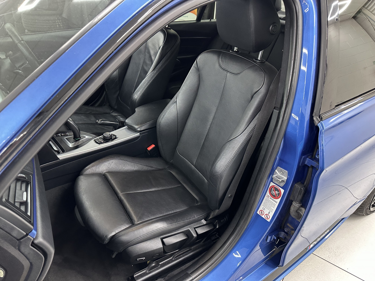 2013 (SEPT) BMW 318D SPORT AUTOMATIC — BLACK LEATHER SPORTS TRIM and FULL BODY KIT