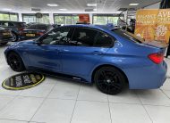 2013 (SEPT) BMW 318D SPORT AUTOMATIC — BLACK LEATHER SPORTS TRIM and FULL BODY KIT