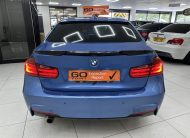 2013 (SEPT) BMW 318D SPORT AUTOMATIC — BLACK LEATHER SPORTS TRIM and FULL BODY KIT