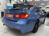 2013 (SEPT) BMW 318D SPORT AUTOMATIC — BLACK LEATHER SPORTS TRIM and FULL BODY KIT