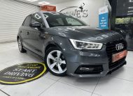 2017 (DEC) AUDI A1 1.6 TDi S LINE BLACK EDITION AUTOMATIC with BLACK LEATHER