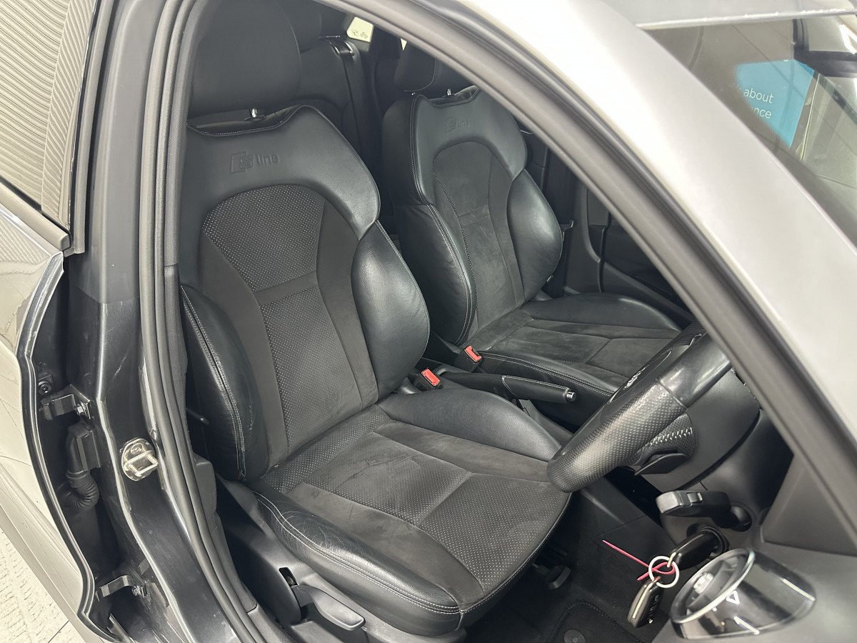 2017 (DEC) AUDI A1 1.6 TDi S LINE BLACK EDITION AUTOMATIC with BLACK LEATHER
