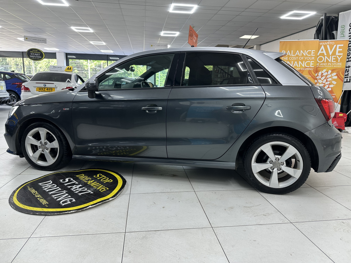 2017 (DEC) AUDI A1 1.6 TDi S LINE BLACK EDITION AUTOMATIC with BLACK LEATHER