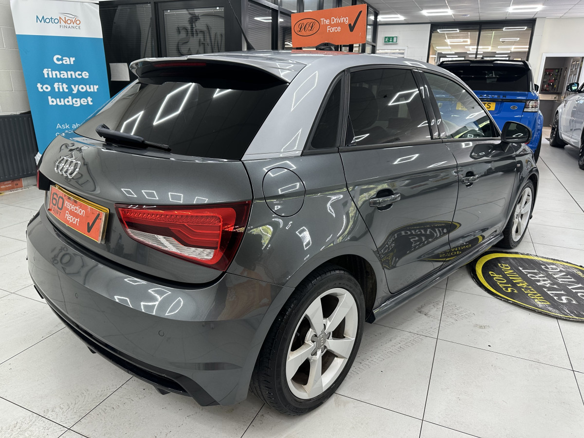 2017 (DEC) AUDI A1 1.6 TDi S LINE BLACK EDITION AUTOMATIC with BLACK LEATHER