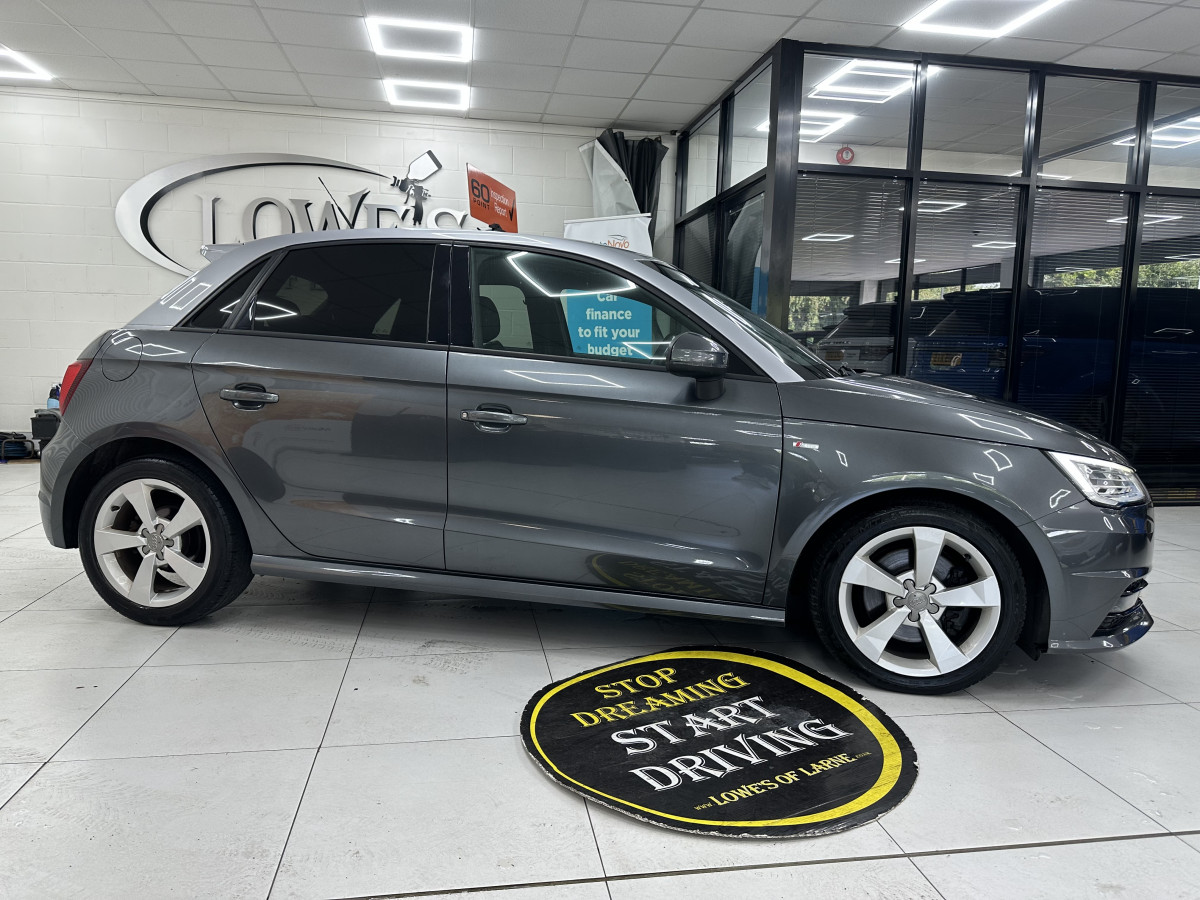 2017 (DEC) AUDI A1 1.6 TDi S LINE BLACK EDITION AUTOMATIC with BLACK LEATHER