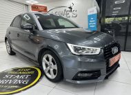2017 (DEC) AUDI A1 1.6 TDi S LINE BLACK EDITION AUTOMATIC with BLACK LEATHER