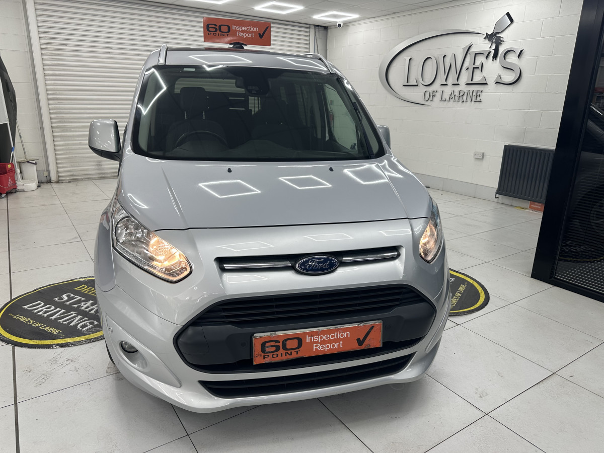 2018 (APRIL) FORD GRAND TOURNEO CONNECT 1.5 TDCi 120 TITANIUM AUTOMATIC– 4 SEATER PLUS WHEELCHAIR ACCESSABLE VEHICLE — ONLY 27K— NO VAT
