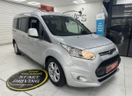 2018 (APRIL) FORD GRAND TOURNEO CONNECT 1.5 TDCi 120 TITANIUM AUTOMATIC– 4 SEATER PLUS WHEELCHAIR ACCESSABLE VEHICLE — ONLY 27K— NO VAT