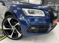 2015 (SEPT) AUDI Q5 2.0 TDi S LINE QUATTRO AUTOMATIC with BLACK LEATHER & 22″ ALLOYS