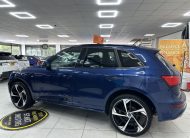 2015 (SEPT) AUDI Q5 2.0 TDi S LINE QUATTRO AUTOMATIC with BLACK LEATHER & 22″ ALLOYS