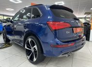 2015 (SEPT) AUDI Q5 2.0 TDi S LINE QUATTRO AUTOMATIC with BLACK LEATHER & 22″ ALLOYS