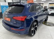 2015 (SEPT) AUDI Q5 2.0 TDi S LINE QUATTRO AUTOMATIC with BLACK LEATHER & 22″ ALLOYS