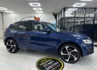 2015 (SEPT) AUDI Q5 2.0 TDi S LINE QUATTRO AUTOMATIC with BLACK LEATHER & 22″ ALLOYS