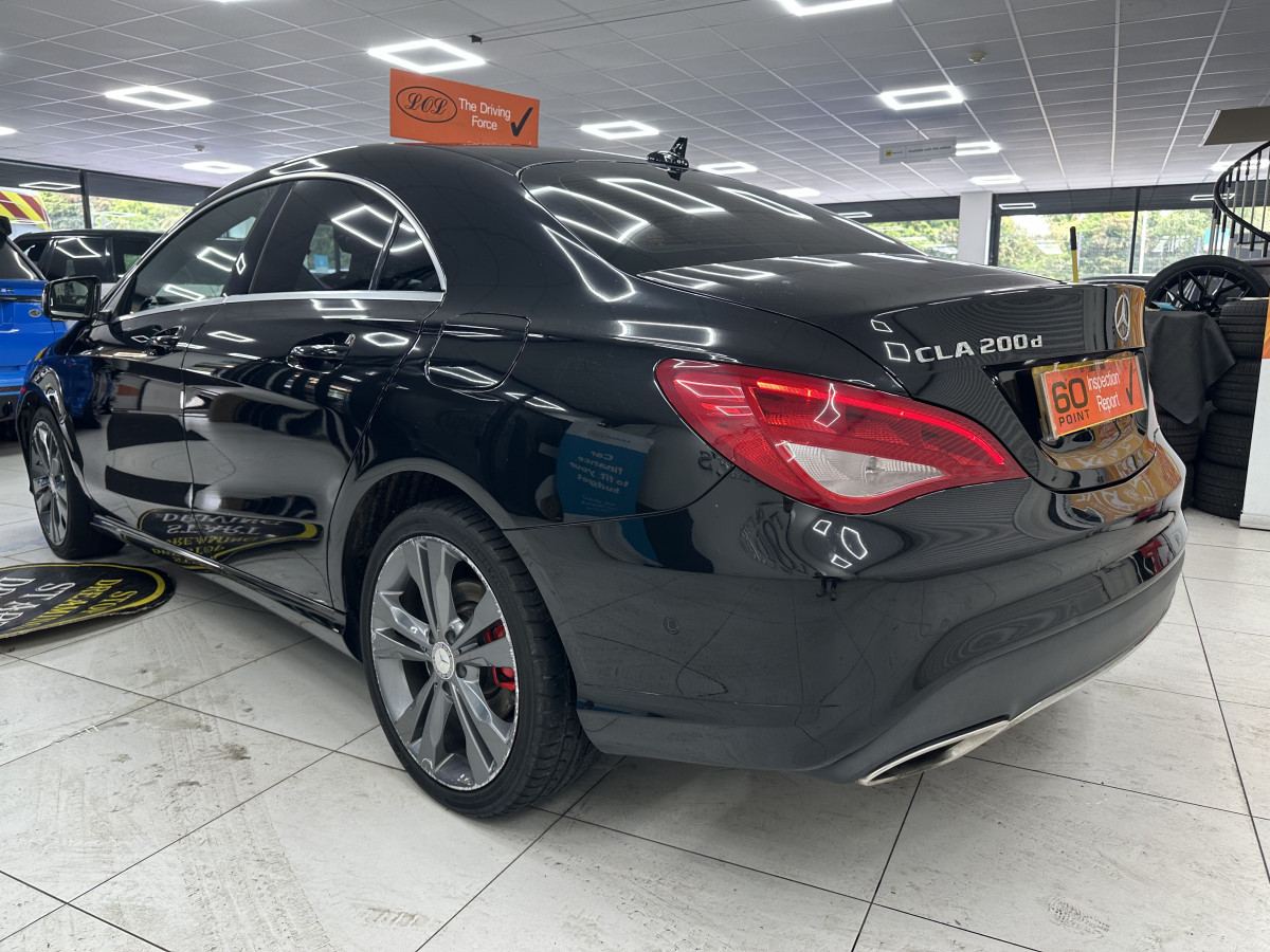 2017 MERCEDES CLA 200D SPORT — LEATHER, SAT NAV