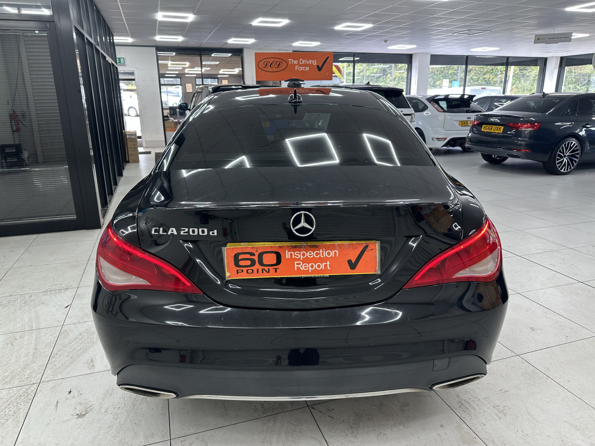 2017 MERCEDES CLA 200D SPORT — LEATHER, SAT NAV