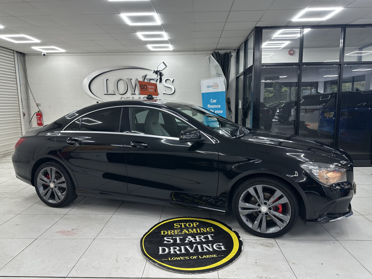 2017 MERCEDES CLA 200D SPORT — LEATHER, SAT NAV