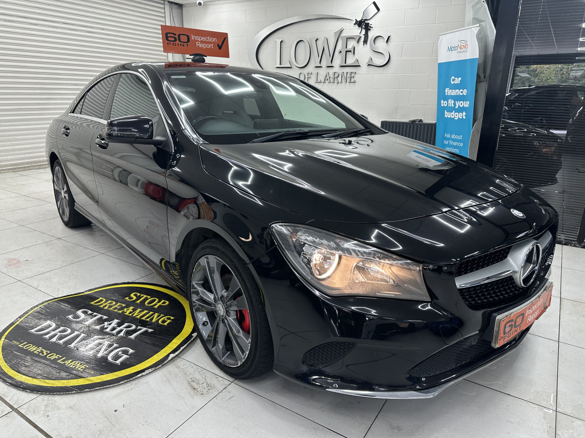 2017 MERCEDES CLA 200D SPORT — LEATHER, SAT NAV