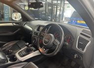 2015 (MARCH) AUDI Q5 2.0 TDi S LINE QUATTRO with BLACK LEATHER & 20″ ALLOYS