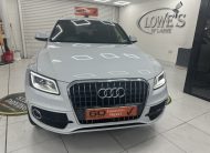 2015 (MARCH) AUDI Q5 2.0 TDi S LINE QUATTRO with BLACK LEATHER & 20″ ALLOYS
