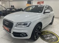 2015 (MARCH) AUDI Q5 2.0 TDi S LINE QUATTRO with BLACK LEATHER & 20″ ALLOYS