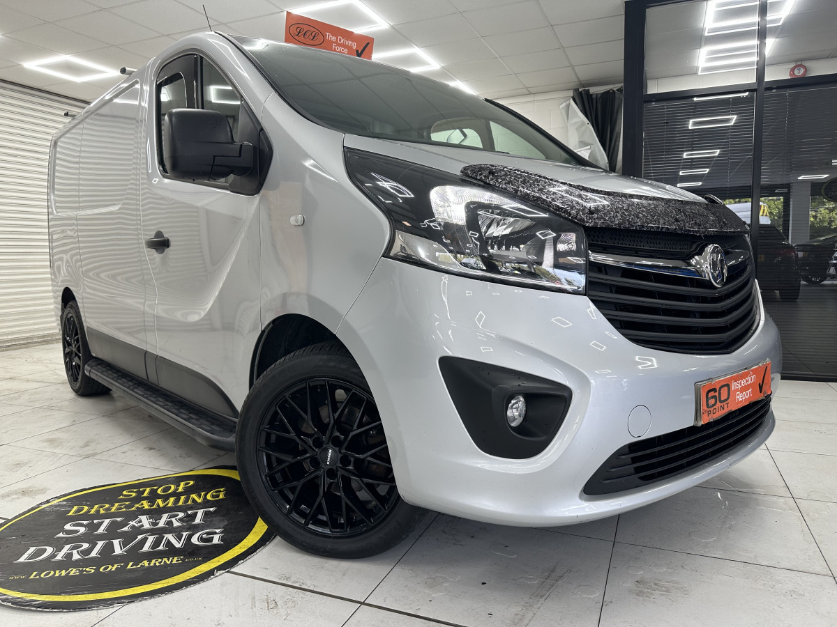 2018 (SEPT) VAUXHALL VIVARO 1.6 CDTi 120PS 2700 SPORTIVE — NO VAT — ONLY 79K