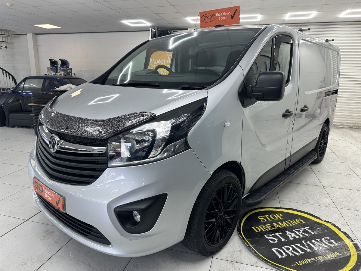 2018 (SEPT) VAUXHALL VIVARO 1.6 CDTi 120PS 2700 SPORTIVE — NO VAT — ONLY 79K