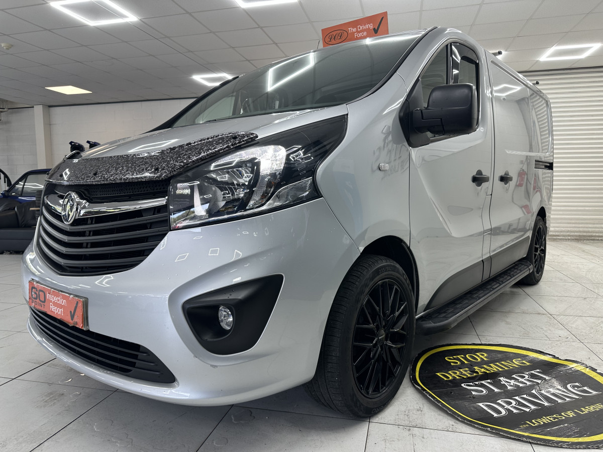 2018 (SEPT) VAUXHALL VIVARO 1.6 CDTi 120PS 2700 SPORTIVE — NO VAT — ONLY 79K