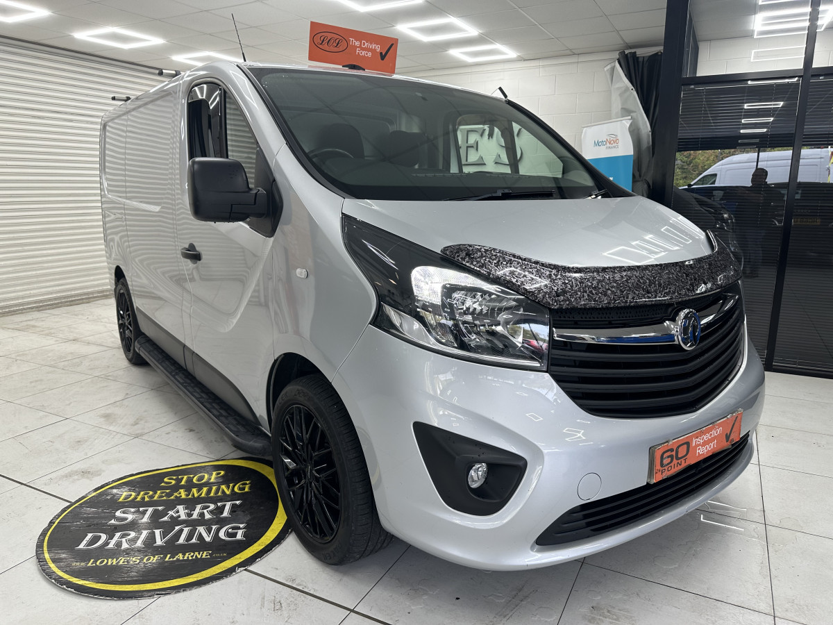 2018 (SEPT) VAUXHALL VIVARO 1.6 CDTi 120PS 2700 SPORTIVE — NO VAT — ONLY 79K