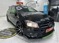 2014 (JULY) MERCEDES A180 1.5 DIESEL ECO SE — FULL SKIRTING BODY KIT & 19″ ALLOYS — £20 TAX