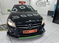 2014 (JULY) MERCEDES A180 1.5 DIESEL ECO SE — FULL SKIRTING BODY KIT & 19″ ALLOYS — £20 TAX
