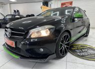 2014 (JULY) MERCEDES A180 1.5 DIESEL ECO SE — FULL SKIRTING BODY KIT & 19″ ALLOYS — £20 TAX
