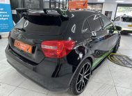 2014 (JULY) MERCEDES A180 1.5 DIESEL ECO SE — FULL SKIRTING BODY KIT & 19″ ALLOYS — £20 TAX