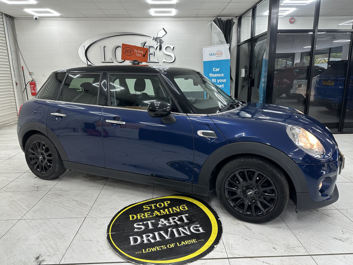 2016 MINI COOPER 1.5 DIESEL AUTOMATIC 5 DOOR — with ONLY 64,000 MILES — £20 ROAD TAX