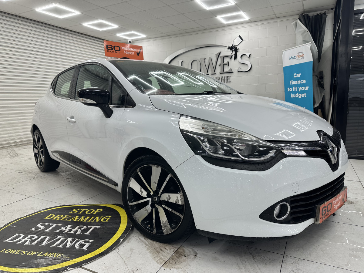 2014 RENAULT CLIO 1.5 DCi DYNAMIQUES MediaNAV with ONLY 85,000 MILES —£20 TAX