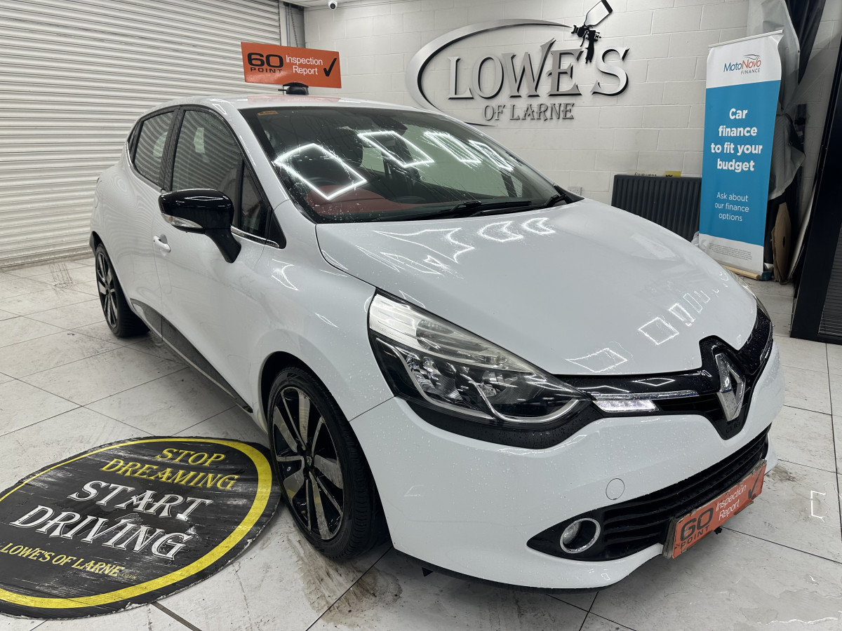 2014 RENAULT CLIO 1.5 DCi DYNAMIQUES MediaNAV with ONLY 85,000 MILES —£20 TAX