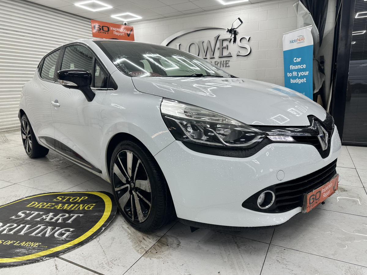 2014 RENAULT CLIO 1.5 DCi DYNAMIQUES MediaNAV with ONLY 85,000 MILES —£20 TAX